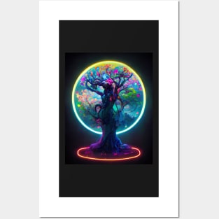 Interdimensional Wishing Tree of Life and Dreams Posters and Art